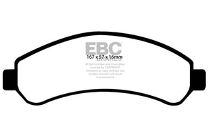 EBC UD726 98-05 fits Chevrolet Blazer 4.3 2WD Ultimax2 Front Brake Pads