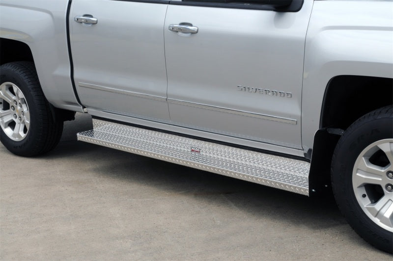 Dee DZ 1034 Zee 09-21 Chevrolet/GMC Express/Savana Van Running Board Cab Section Brite-Tread Aluminum