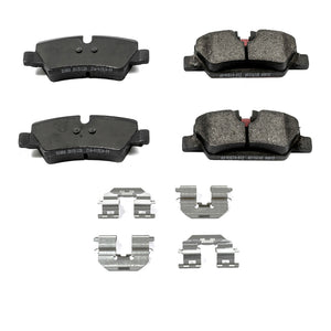 PowerStop 17 fits Mini Cooper Rear Z17 Evolution Ceramic Brake Pads w/Hardware