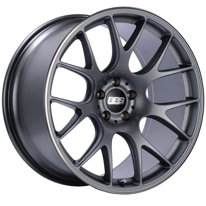 BBS CH103TIPO CH-R 20x10.5 5x112 ET25 Satin Titanium Polished Rim Protector Wheel -82mm PFS/Clip Required