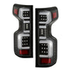 Spyder 5087256 fits Chevy 19-20 Silverado LED Tail Light Black ALT-YD-CS19HAL-B