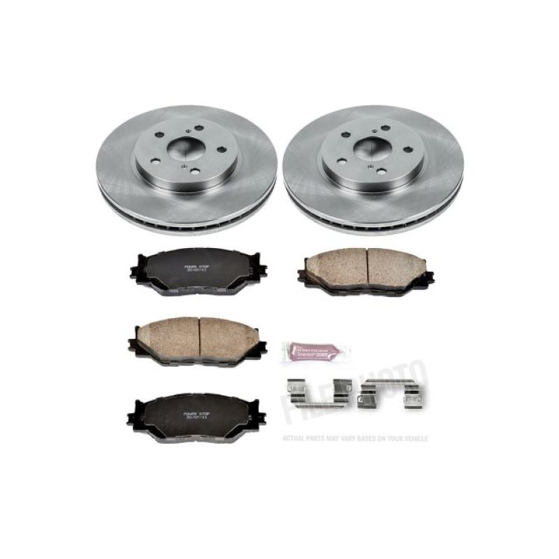 PowerStop KOE2406 fits Lexus 06-15 IS250 Front Autospecialty Brake Kit