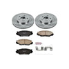 PowerStop KOE2406 fits Lexus 06-15 IS250 Front Autospecialty Brake Kit