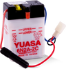 Yuasa YUAM262AC 6N2A-2C Conventional 6 Volt Battery