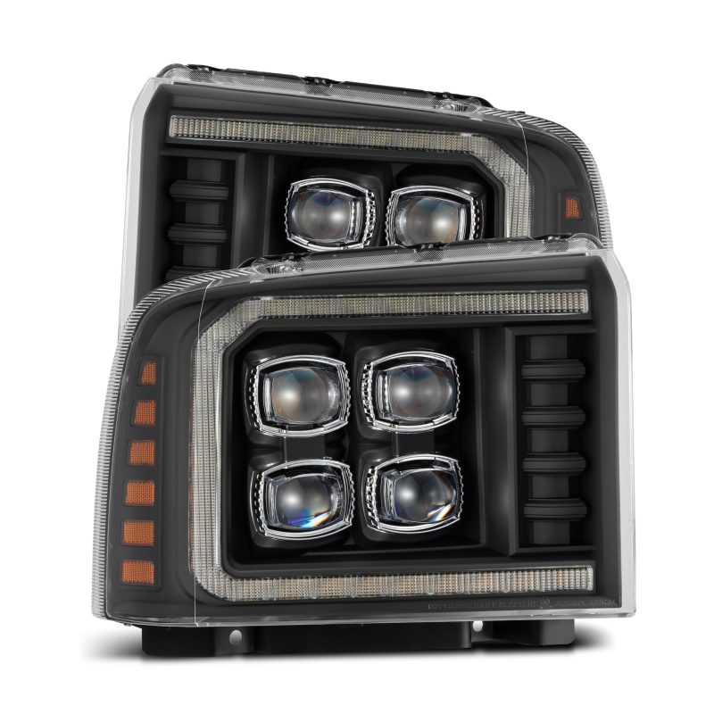 AlphaRex  880319 fits Ford 05-07 F250/350/450/550 Super Duty NOVA LED Proj HL Bl