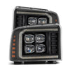 AlphaRex  880319 fits Ford 05-07 F250/350/450/550 Super Duty NOVA LED Proj HL Bl