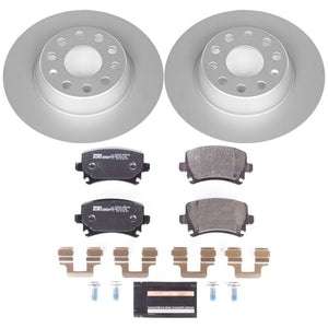 PowerStop ESK2261 fits Audi 06-09 A3 Rear Euro-Stop Brake Kit