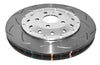 DBA 12-13 Audi TT Quattro RS (370mm Front Rotor) Front 5000 Series Slotted Rotor w/Sliver Hat