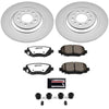 Power Stop 14-23 Jeep Cherokee Rear Z36 Coated Truck & Tow Brake Kit