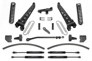 Fabtech K2265M 17-21 fits Ford F250/ F350 4WD Diesel 8in Rad Arm Sys w/Coils & Stealth Shks