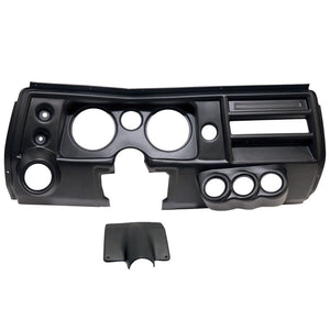 AutoMeter 2904 Autometer 1968 fits Chevrolet Chevelle W/ Vent Direct Fit Gauge Panel 5in x2 / 2-1/16in x4