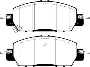 EBC UD1860 2016+ fits Honda Accord LX Sedan 2.4L Ultimax2 Front Brake Pads