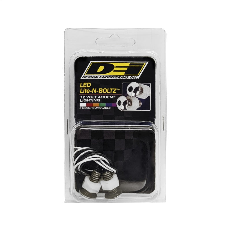 DEI  30307 LED Lighted Button Head Bolts Universal Accent Lighting - 2-pack - Bl