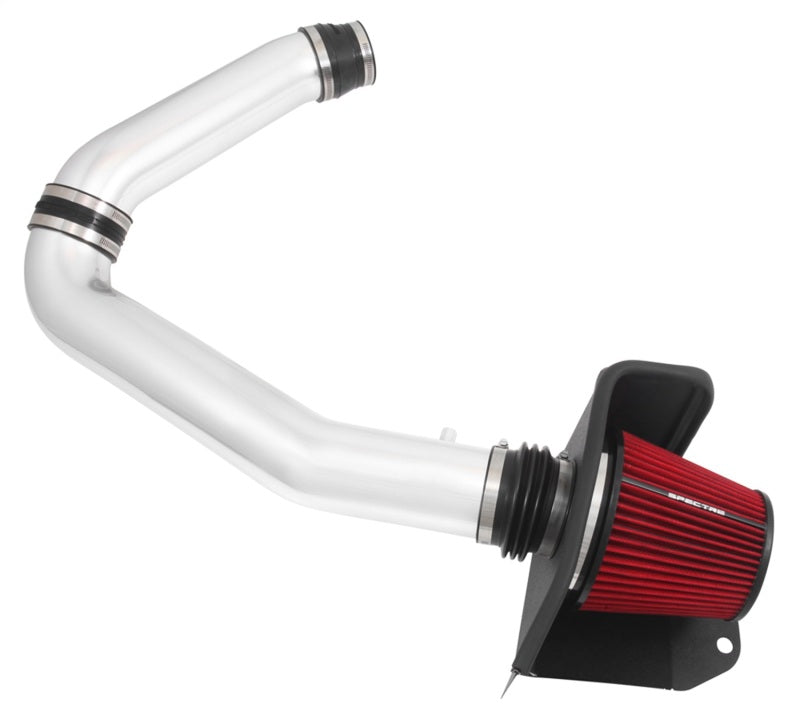 Spectre 9020 11-15 fits Jeep Grand Cherokee V6-3.6L F/I Air Intake Kit - Polished w/Red Filter