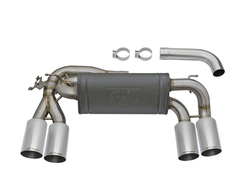 AFE 49-36333-P rce XP 3in - 2 1/2in Axle Back 304SS Exhaust w/ Polished Tips 16