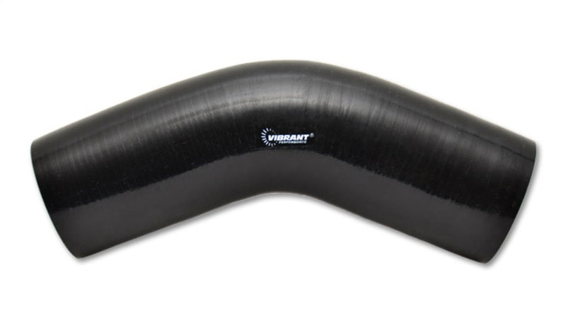 Vibrant 2759 Reinforced Silicone Elbow Connector - 1.5in I.D. - 45 deg. Elbow (