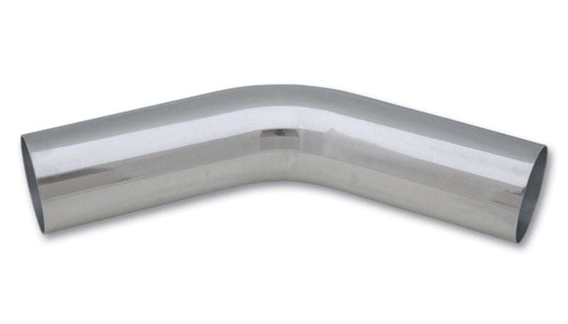 Vibrant 2883 2in O.D. Universal Aluminum Tubing (45 degree bend) - Polished