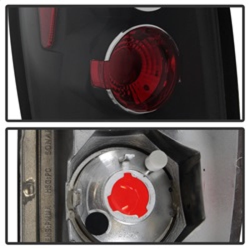 Spyder 5001108 fits Chevy 02-06 Avalanche Euro Style Tail Lights Black ALT-YD-C