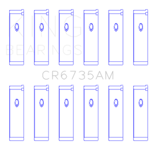 KING KINGCR6735AM0.5 fits CR6735AM0.5 fits Mitsubishi 6G74 3000GT/fits Dodge St