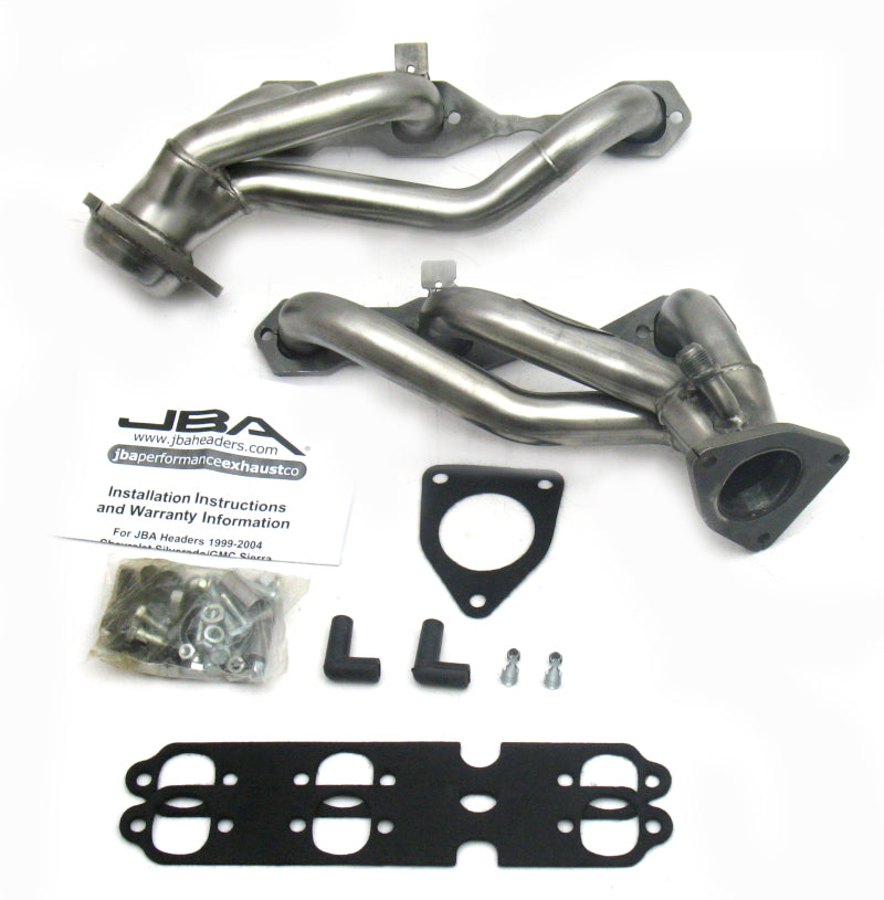 JBA 1842S-2 GM Truck 4.3L V6 w/o A.I.R. Injection 1-1/2in Primary Raw 409SS Cat4Ward Header