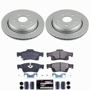 Power Stop 11-26 Dodge Durango Rear Z23 Coated Brake Kit