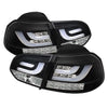 Spyder 5071767 fits Volkswagen 10-13 Golf/GTI G2 Type With Light Bar LED Tail L