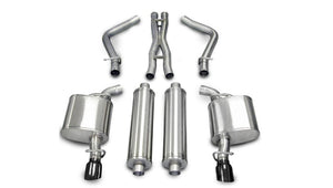 CORSA Performance 14439BLK Corsa 2005-2010 fits Dodge Charger R/T 5.7L V8 Black Xtreme Cat-Back Exhaust