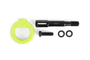 PERRIN PSP-BDY-232NY fits Subaru 15-17 fits WRX/STI Tow Hook Kit (Front) - Neon