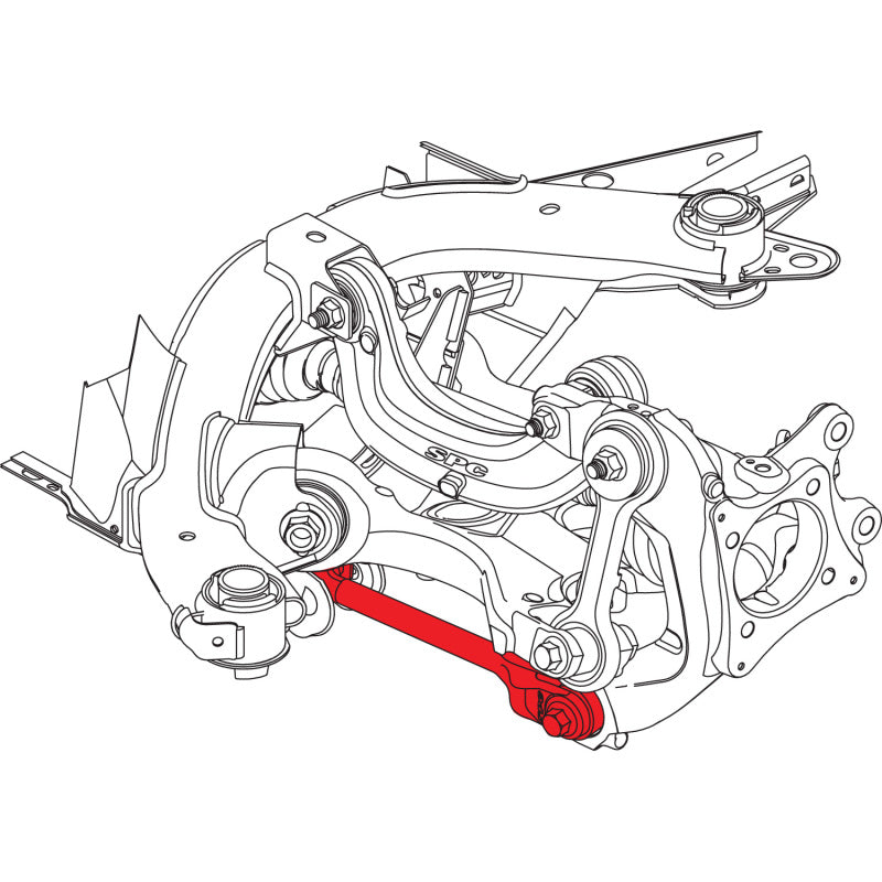 SPC Performance 12050 fits Ford S550 Mustang Forged T6 Aluminum Rear Lower Control Arm