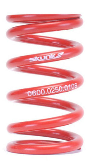 Skunk2 Racing 521-99-1000 Skunk2 Universal Race Spring (Straight) - 6 in.L - 2.5 in.ID - 10kg/mm (0600.250.010S)