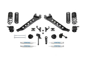 Fabtech K3156 14-18 Ram 2500 4WD 7in Radius Arm Kit w/Perf Shks