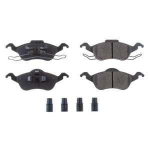 PowerStop 17 fits Ford Focus Front Z17 Evolution Ceramic Brake Pads w/Hardware