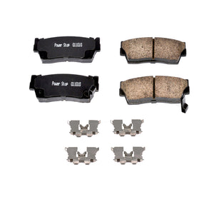 PowerStop 17 fits Geo Tracker Front Z17 Evolution Ceramic Brake Pads w/Hardware