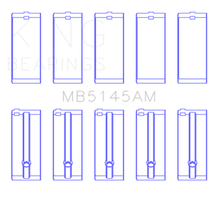 KING KINGMB5145AM0.25 fits KING MB5145AM0.25 Engine Bearings fits Toyota 2.4D L