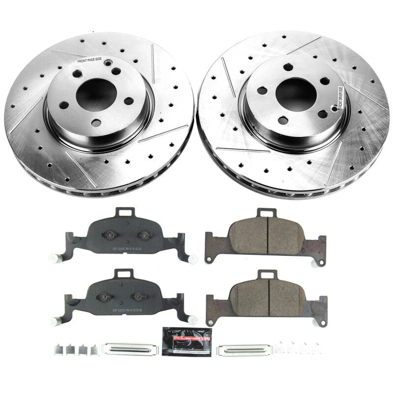 Power Stop K9202 2021 fits Audi Q5 Sportback Front Z23 Evolution Brake Kit