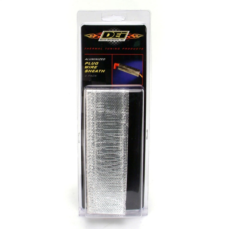 DEI  10409 Plug Wire Sheath 3/4in x 6in - 4-pack - Aluminum