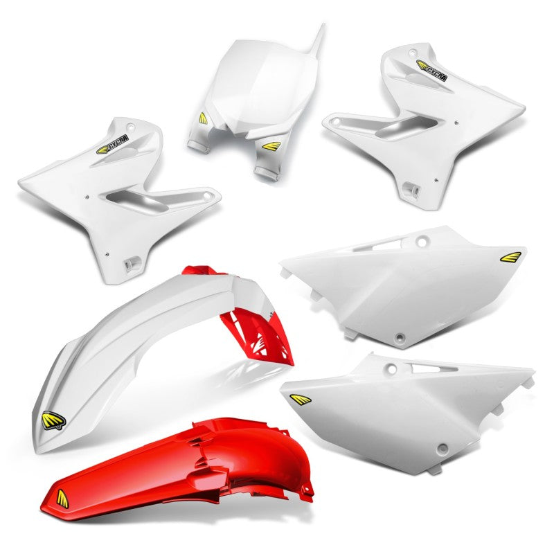 Cycra 1CYC-9316-42R 15-21 fits Yamaha YZ125/250/250X Powerflow Full Body Kit - White/Red