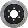 Stoptech 127.65135R Slotted & Drilled Sport Brake Rotor
