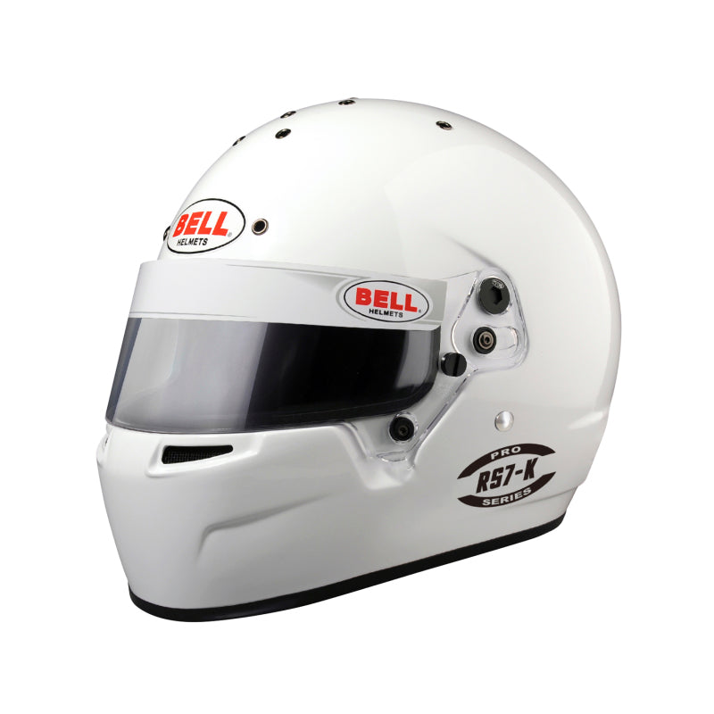 Bell 1310A61 RS7-K K2020 V15 BRUSA HELMET - Size 57 (White)