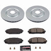 Power Stop 16-23 Jeep Cherokee Front Z23 Coated Brake Kit