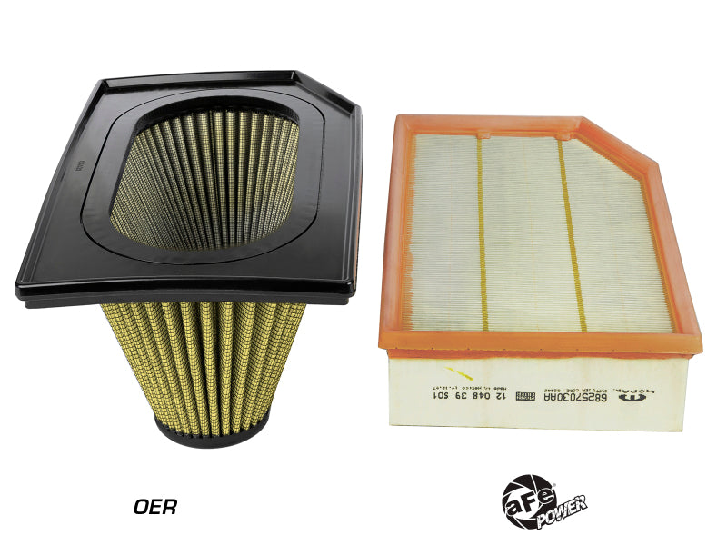 AFE 73-80280  FLOW Pro Guard7 Inverted Replacement Air Filter 18-19 fits Jeep W