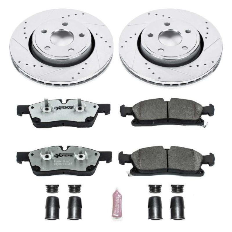 PowerStop K5951-26 11-19 fits Dodge Durango Front Z26 Street Warrior Brake Kit