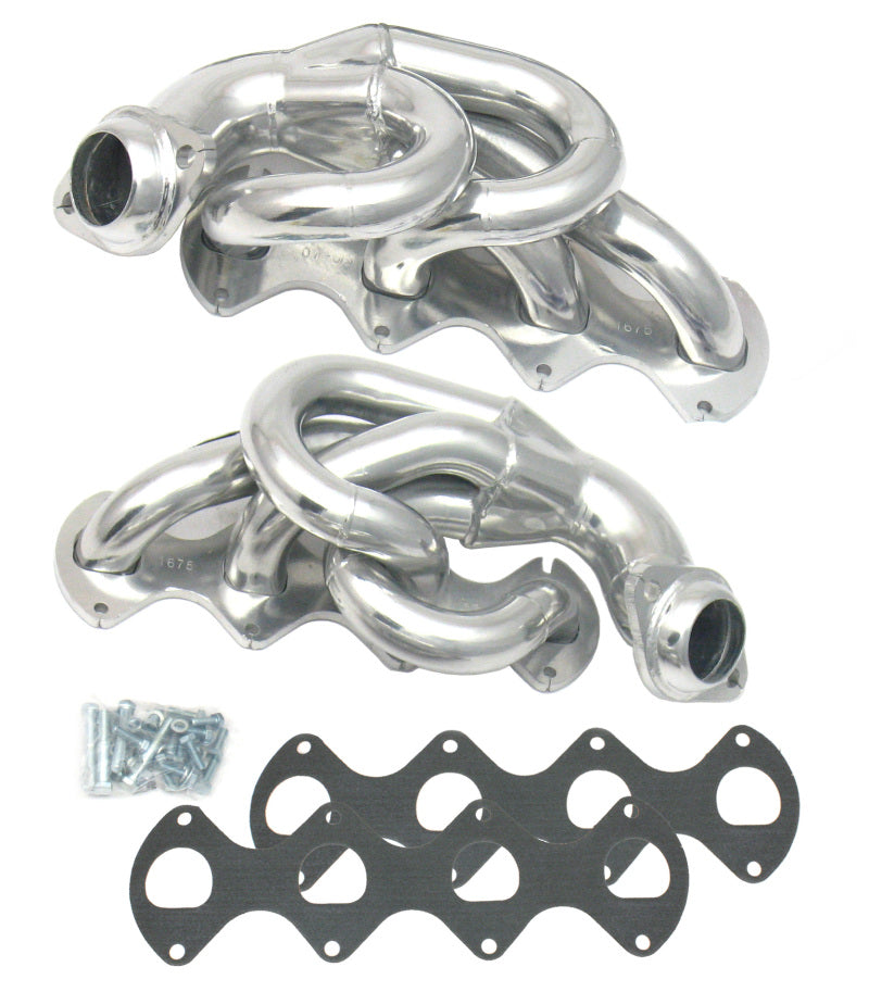 JBA 1675SJS fits Ford 05-10 Mustang 4.6L 3V 1-5/8in Primary Silver Ctd Cat4Ward Header