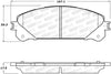Stoptech 308.1324 Performance 10-17 fits Lexus RX350 Front Brake Pads
