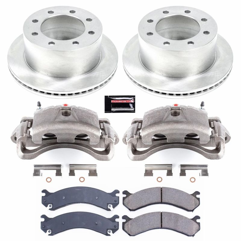Power Stop KCOE5337 07-10 fits GMC Sierra 3500 HD Rear Autospecialty Kit w/Cals