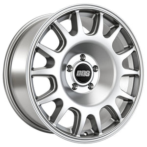 BBS TS-R 20x9in - 5x130 - 71.6 CB - ET25 - Satin Silver Wheel