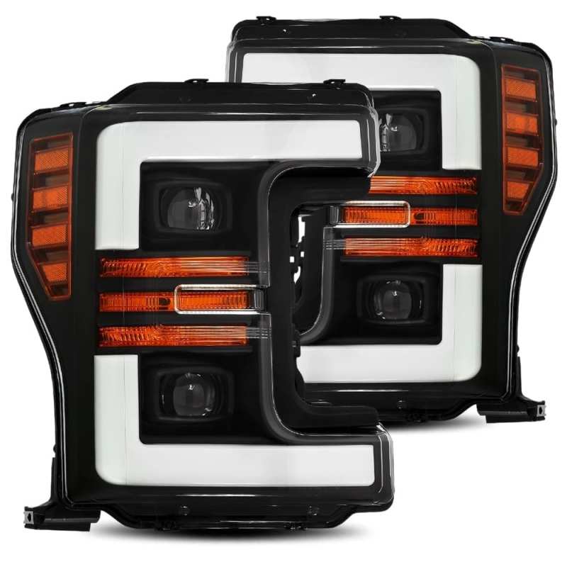 AlphaRex  880106 fits Ford 17-19 F-250 SD PRO-Series Proj Headlight Plnk Style M
