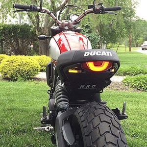 New Rage Cycles ICFU-FE-P 15-17 Ducati Scrambler Classic/Icon/Full Throttle/Urba