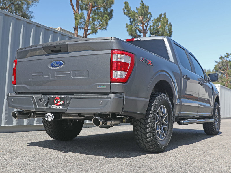 AFE 49-33127-P  3in 304 SS Cat-Back Exhaust 2021 fits Ford F-150 V6 2.7L/3.5L (