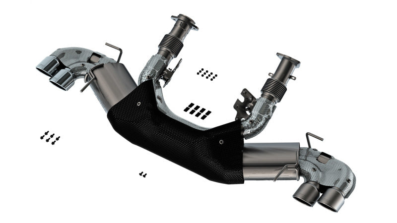 Borla 140841 fits Chevy 20-23 Corvette 6.2L V8 AT w/o NPP 3in ATAK Catback Exhaust